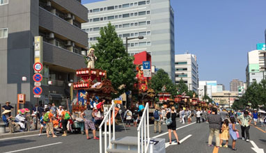 Takasaki Festival floats