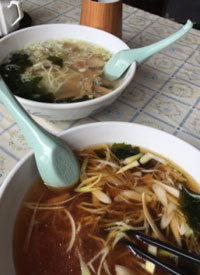 「香妃園」のラーメン